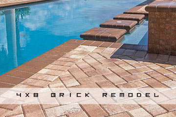 4x8 Brick Remodel Pavers