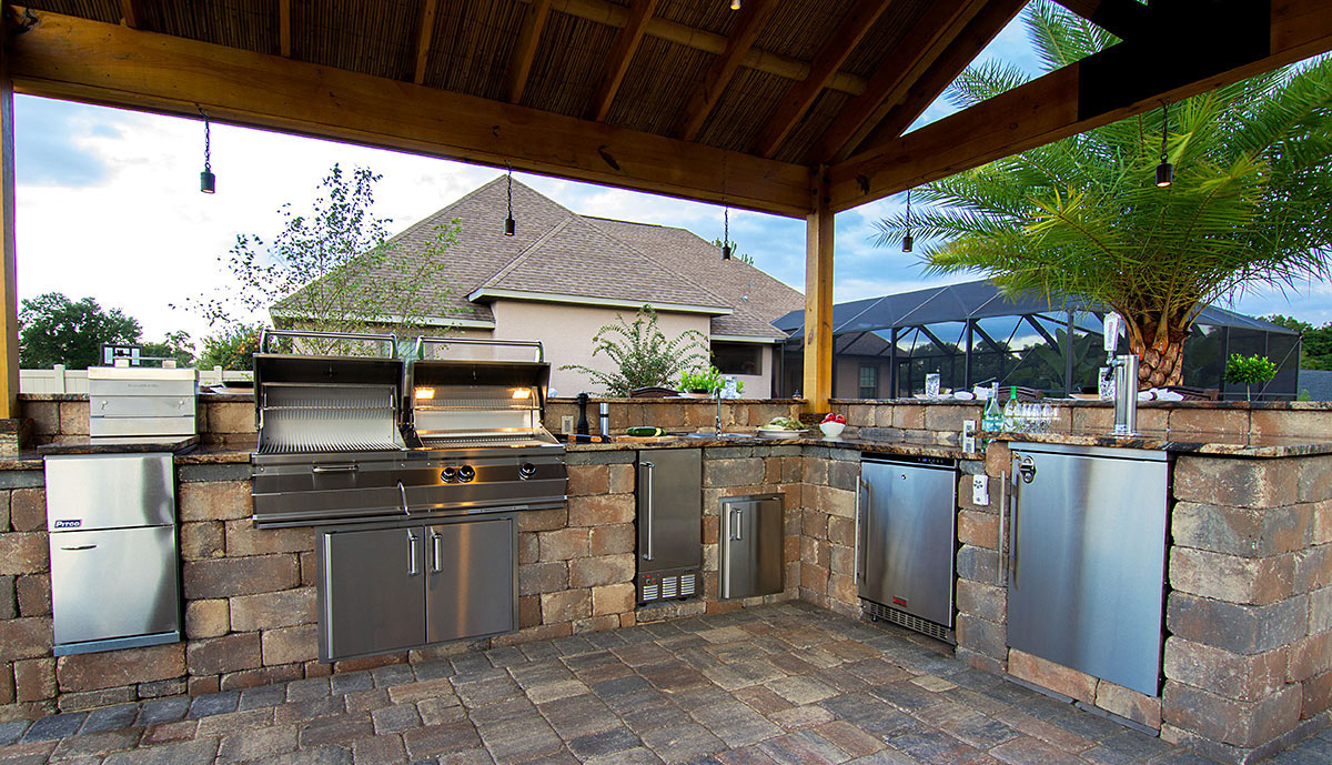 OutDoor Kitchen Pavers